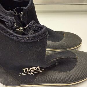 TUSA Black Diving Boots